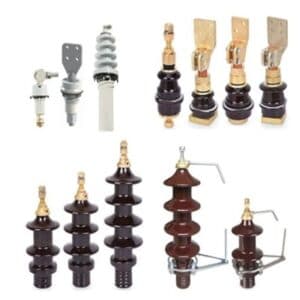 bushing with metal parts